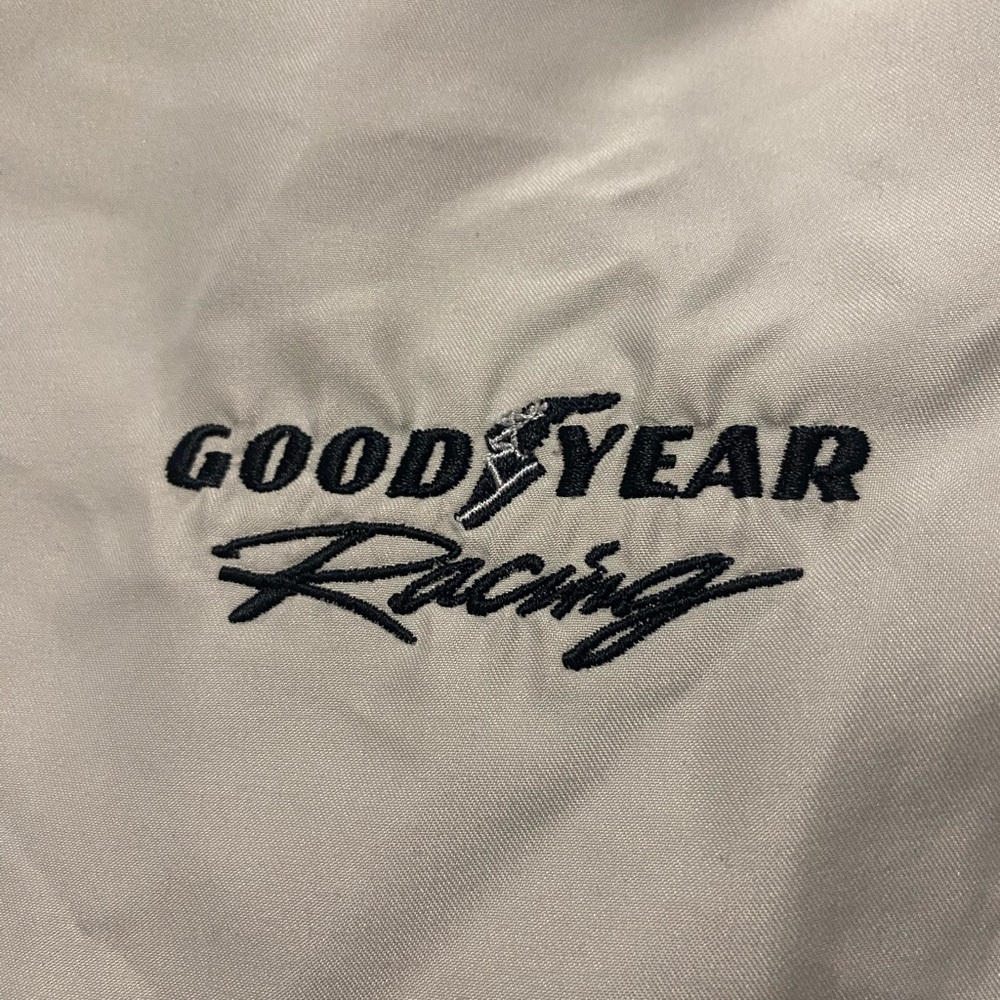 Goodyear Racing Men's Gray Windbreaker